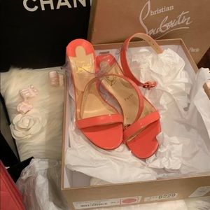 Louboutin shoes like new fullbox